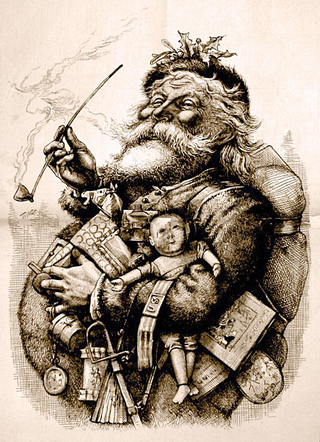 Santa is getting lit AF